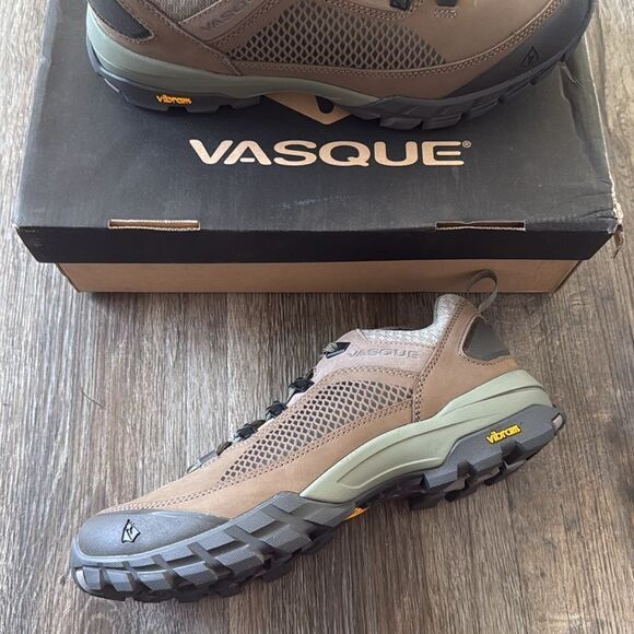 Vasque 7074 Talus XT Low Hiking Boots Men's Brindle/dusty Olive Size 9 - Picture 9 of 12